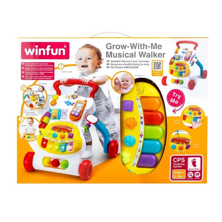 WINFUN – Grow-With-Me Musical Walker