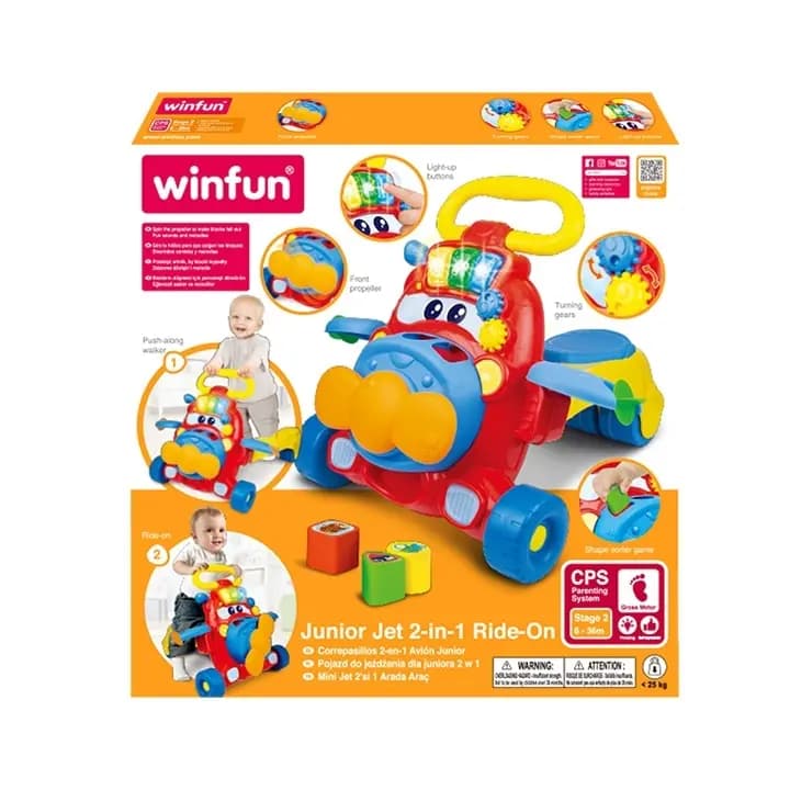 WINFUN – Junior Jet 2-in-1 Ride-On