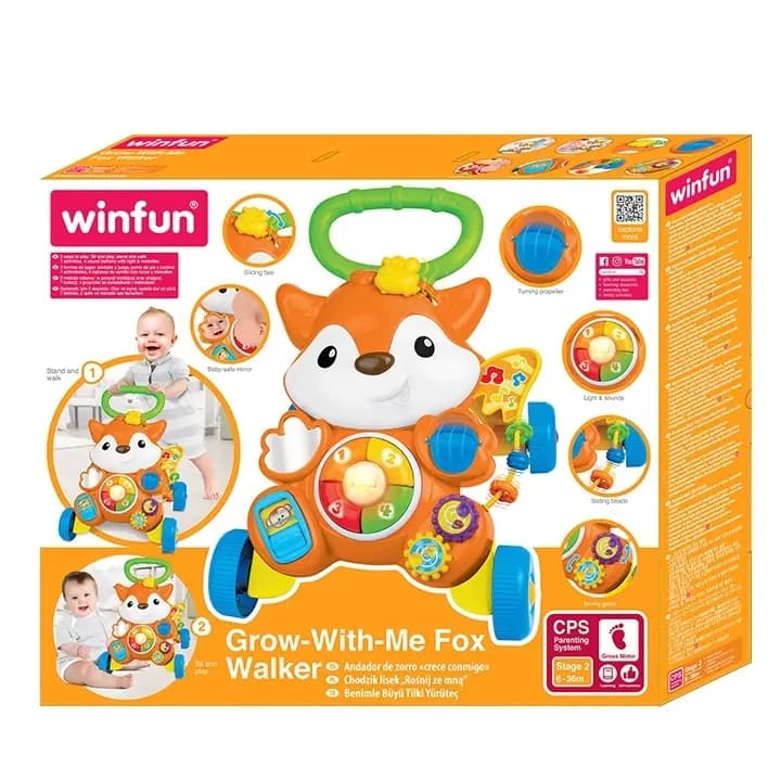 WINFUN – Grow-With-Me Fox Walker