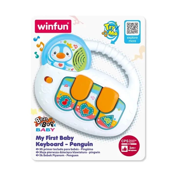 WINFUN – My First Baby Keyboard - Penguin