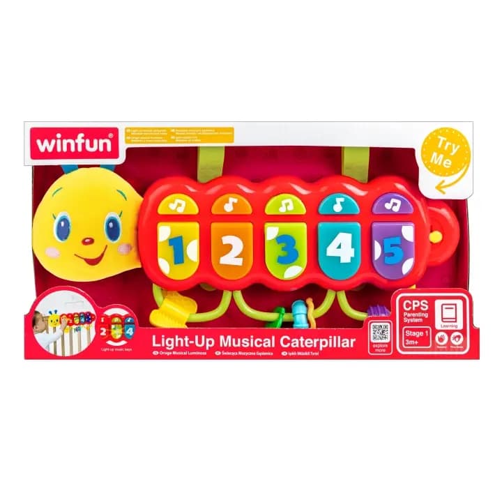 WINFUN – Light-Up Musical Caterpillar