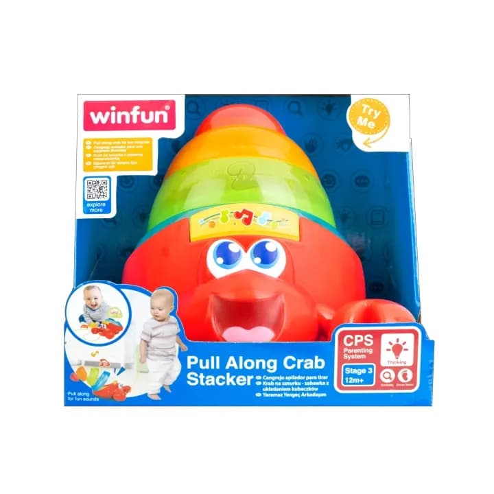 WINFUN – Pull Along Crab Stacker