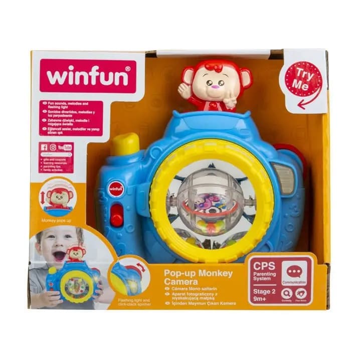 WINFUN – Pop-up Monkey Camera