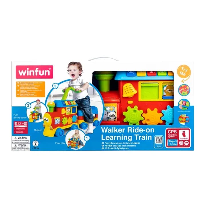 WINFUN – Walker Ride-on Learning Train (B)
