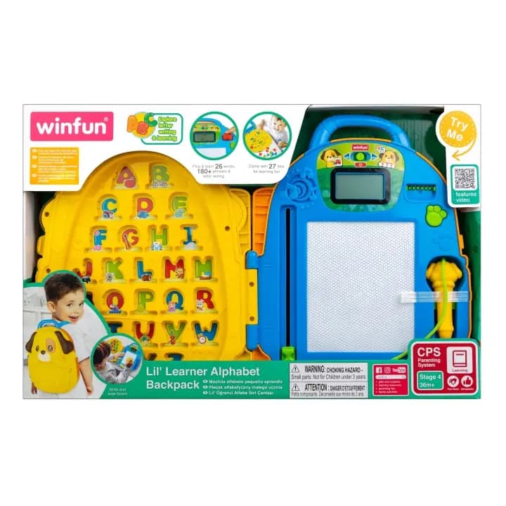 WINFUN – Lil' Learner Alphabet Backpack
