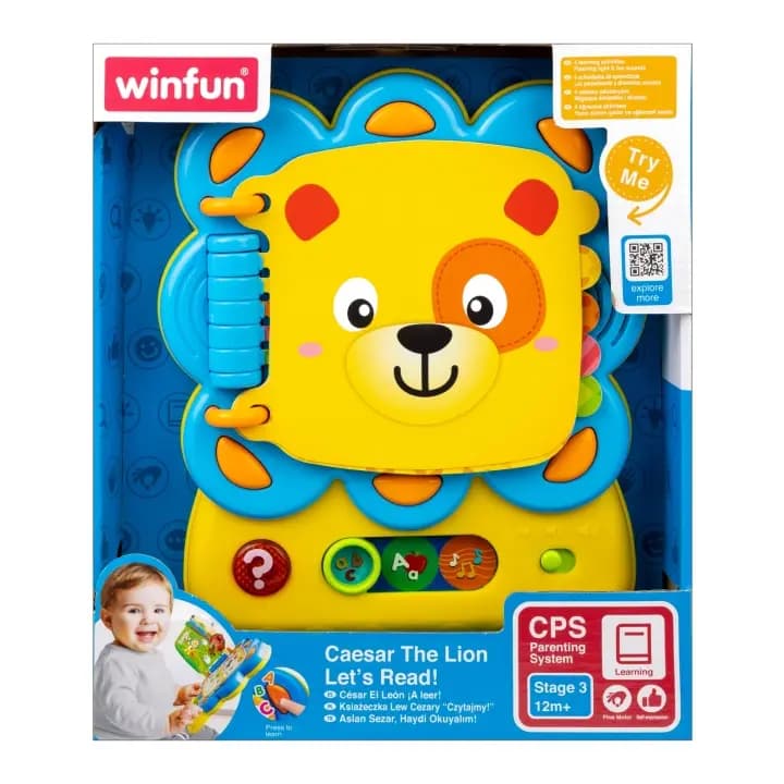 WINFUN – Caesar The Lion Let’s Read!