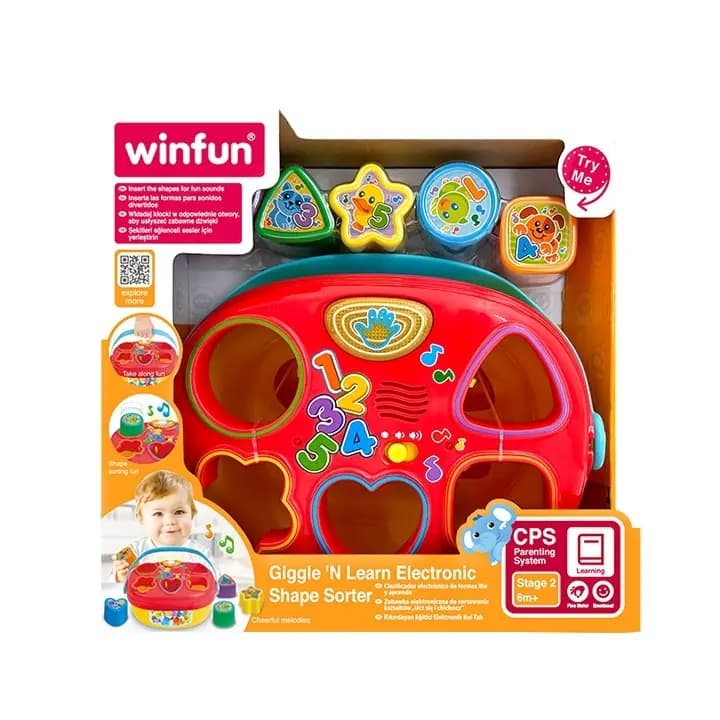 WINFUN – Giggle 'N Learn Electronic Shape Sorter