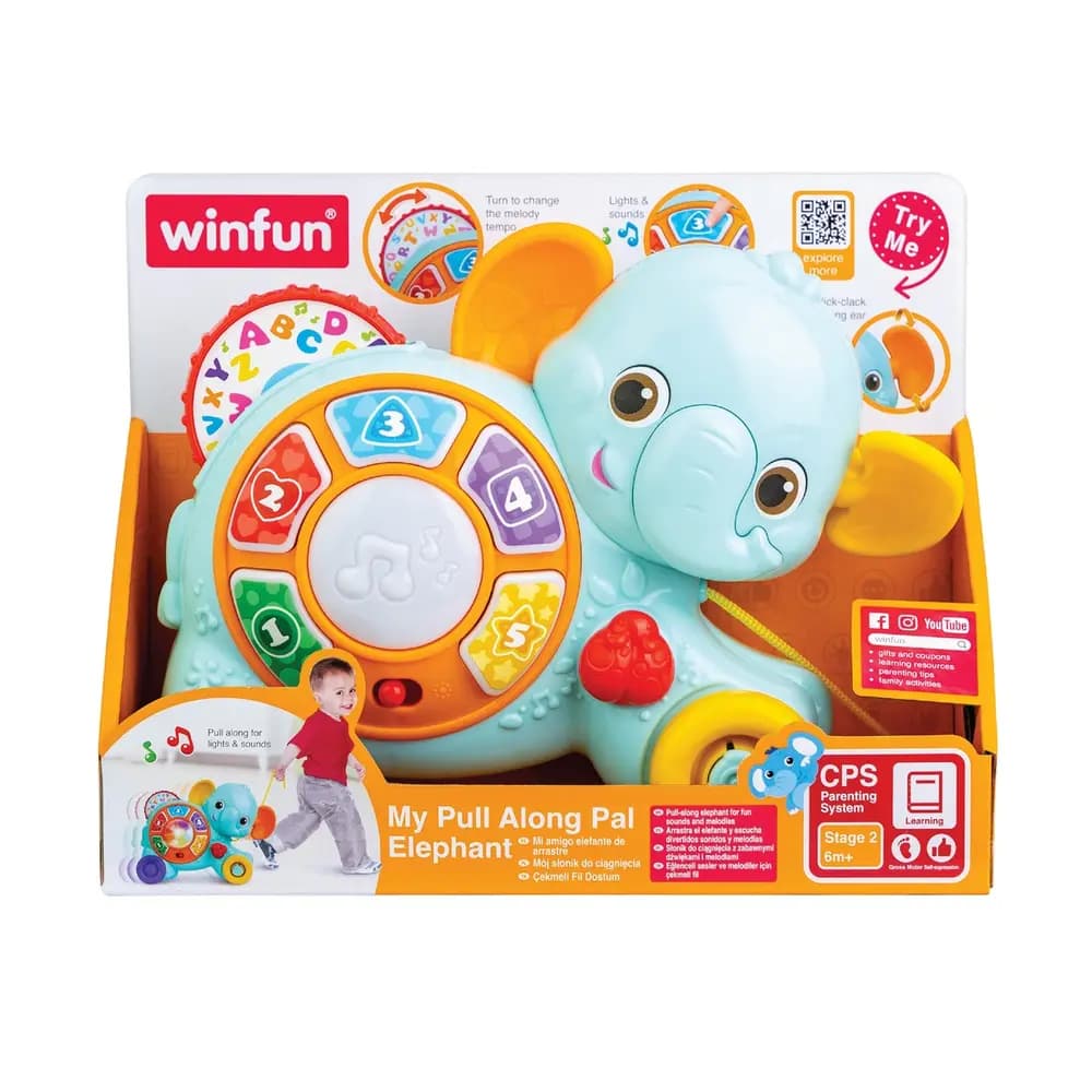 WINFUN – My Pull Along Pal Elephant